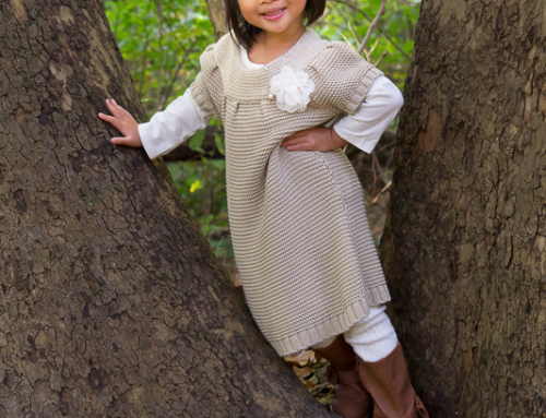 Fall portrait of girl
