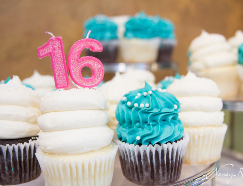 Sweet sixteen cupcakes