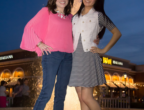 Sweet sixteen and mom