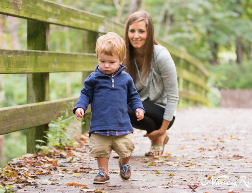 Impromptu toddler portraits