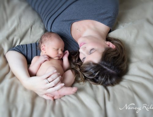 Newborn and family session