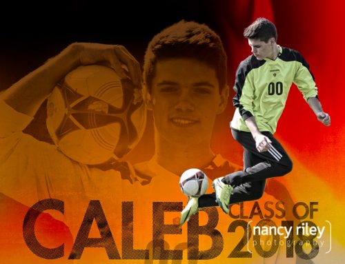 Soccer senior session at Cox Arboretum