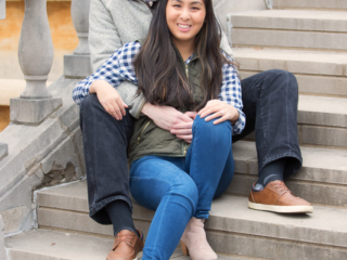 Ault Park Engagement Photo