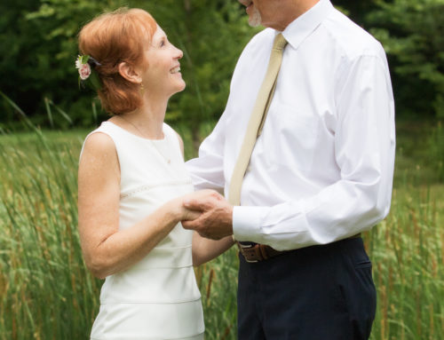 The wedding of Cynthia and Tom