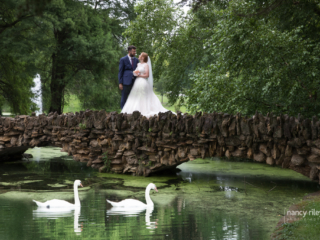 Wedding portraits at Spring Grove