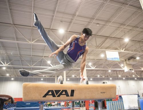 Isaac’s senior session at Queen City Gymnastics