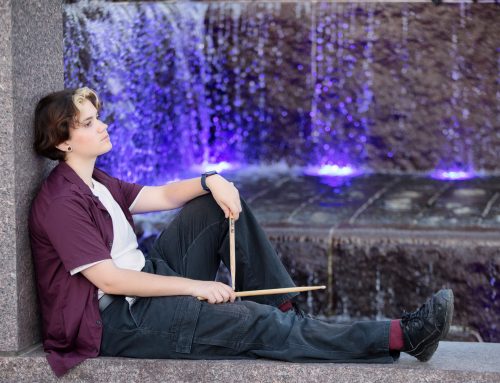 Kerson’s senior session in downtown Cincinnati