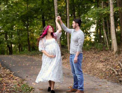 Julia and Kyle’s maternity session in Pioneer Park