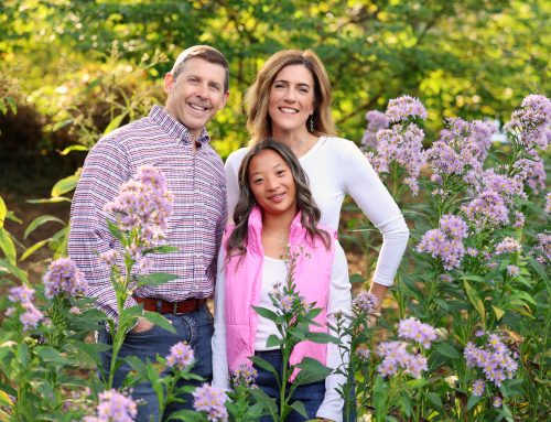 Karen and Brian’s family session at Ault Park