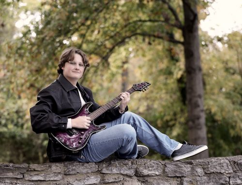 Ethan’s senior session at Pioneer Park