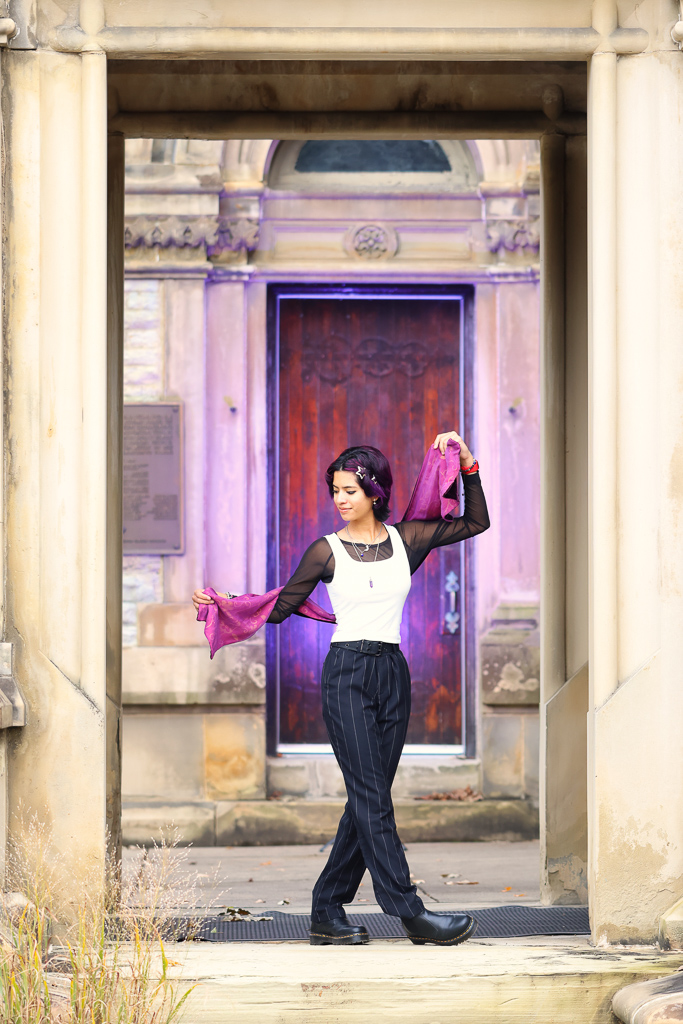 Senior session at Spring Grove Cemetery Senior session at Spring Grove Cemetery