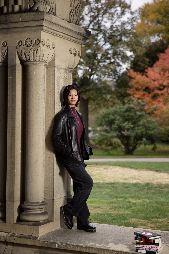 Senior session at Spring Grove Cemetery Senior session at Spring Grove Cemetery