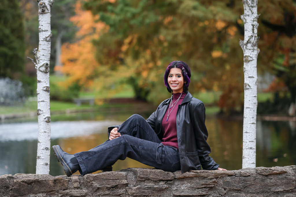 Senior session at Spring Grove Cemetery Senior session at Spring Grove Cemetery