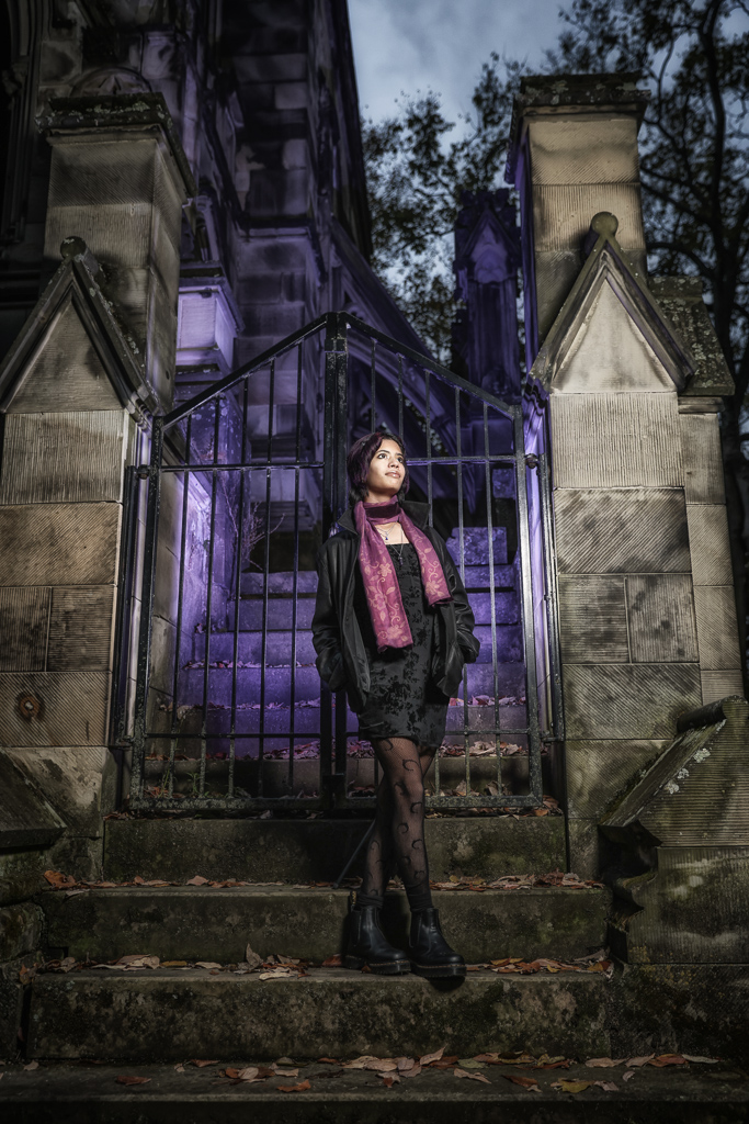 Senior session at Spring Grove Cemetery Senior session at Spring Grove Cemetery