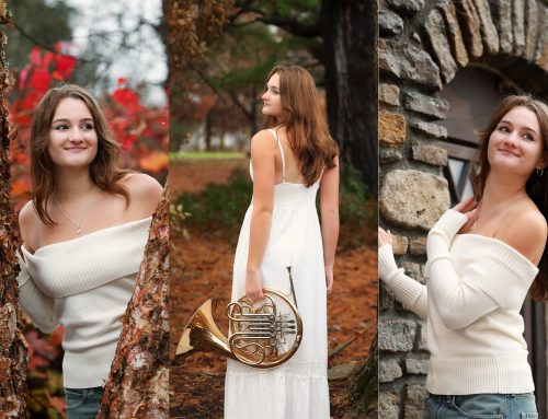 Aubry’s senior session at Glenwood Gardens