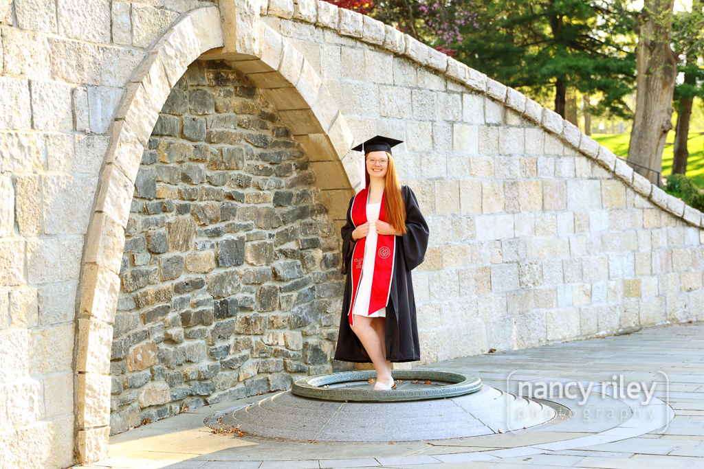 Cap and gown graduation session at Ohio State Cap and gown graduation session at Ohio State