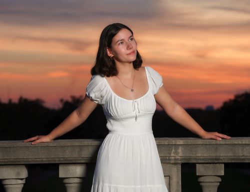 Delaney’s senior session at Ault Park