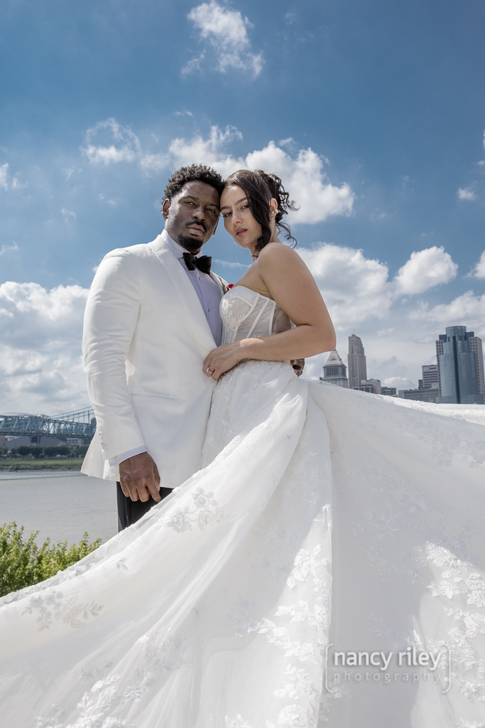Wedding Cincinnati skyline Wedding Cincinnati skyline