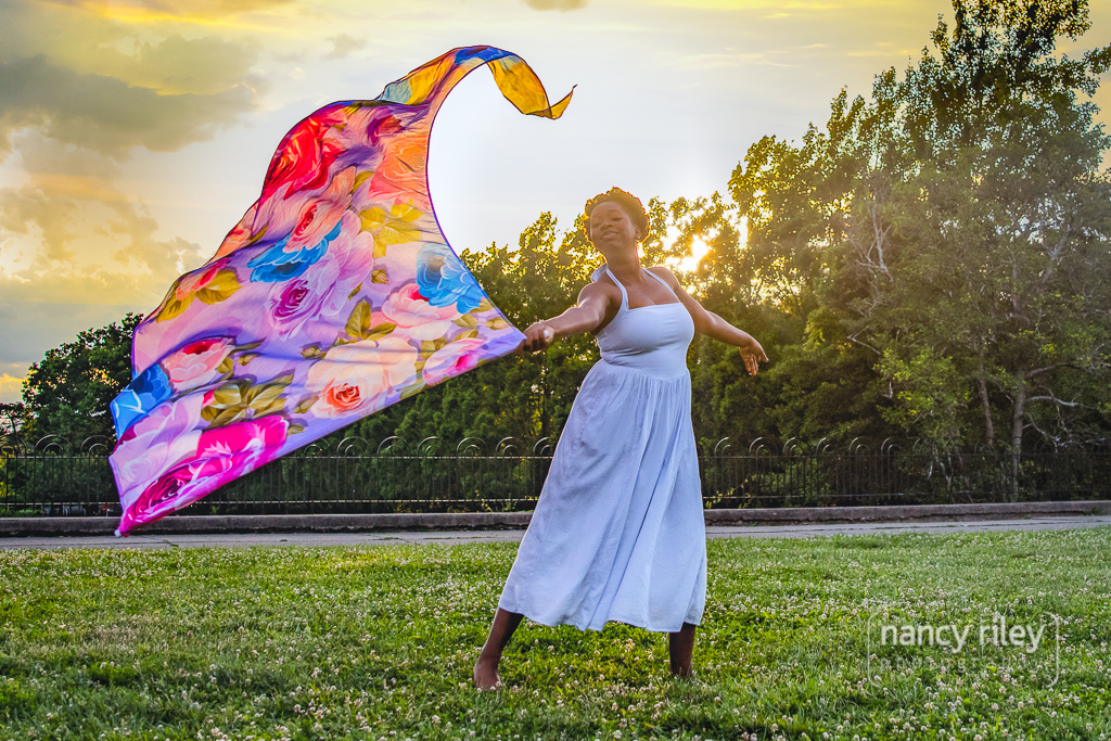 Senior portrait color guard flag Senior portrait color guard flag
