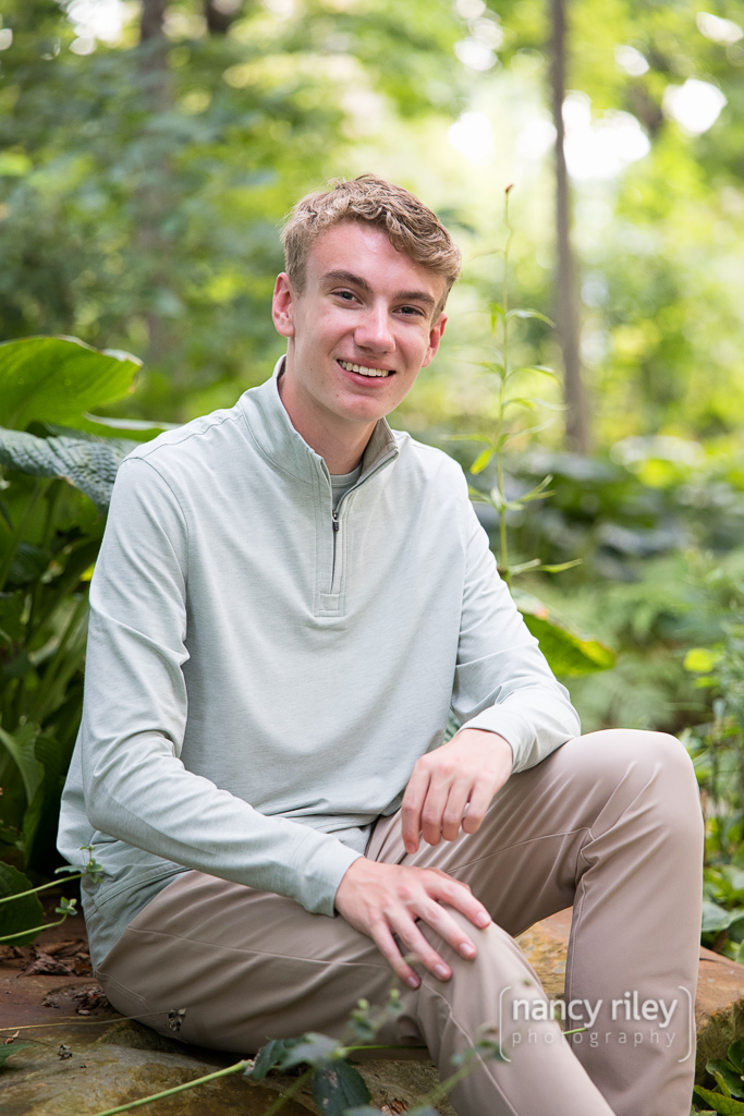 Senior portrait at Smale Park Senior portrait at Smale Park