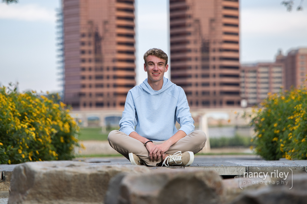 Senior portrait at Smale Park Senior portrait at Smale Park